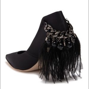 Something Bleu shiloh heel Pump Black 6